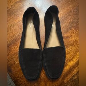 LK Bennett London Tina Black Suede Loafers size EU 37 (us 7)